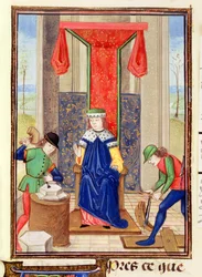 Roy 15 EII f.265 Mästare, snickare och stenhuggare, från 