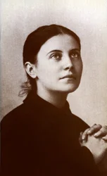 Den heliga Gemma Galgani av Lucca (Italien) (1878-1903).