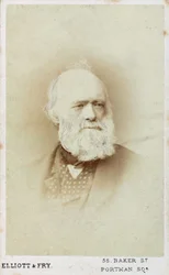 Sir Charles Lyell, engelsk geolog, c1865-1875