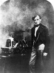 Sir Daniel Gooch, engelsk järnvägspionjär och uppfinnare