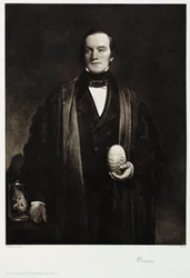 Sir Richard Owen, engelsk naturforskare och paleontolog, ca 1845