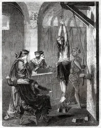 Sorciere au Moyen. Häxa på medeltiden.