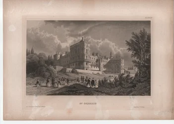 St. Germain slott nära Paris