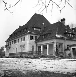 Schweiz Winterthur Villa på trä Roemer