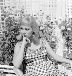 SKÅDESPELINNA ALESSANDRA PANARO I VENICE LIDO - 1957