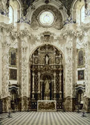 Sakristian i Chartreuse-kyrkan i Granada