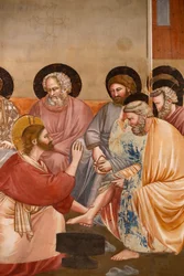 Scrovegni-kapellet. Fresko av Giotto