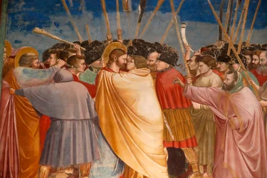 Scrovegni-kapellet. Fresko av Giotto
