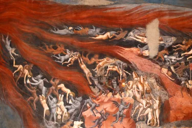 Scrovegni-kapellet. Fresko av Giotto