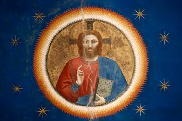 Scrovegni-kapellet. Fresko av Giotto
