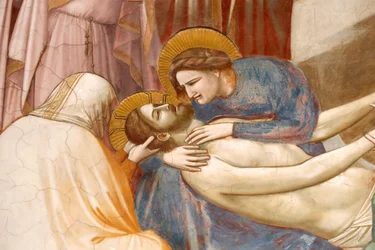 Scrovegni-kapellet. Fresko av Giotto
