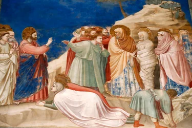Scrovegni-kapellet. Fresko av Giotto