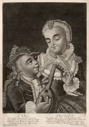 Utfrågningen, Augsburg, ca 1760 (gravyr)