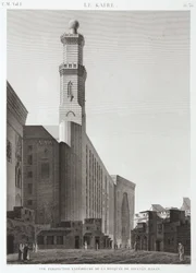 Sultan Hassans moské, Kairo, Egypten, ca 1798