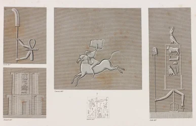 Thebe: Karnak, närbild