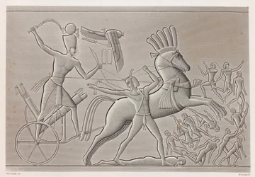 Thebe: Karnak, närbild