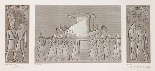 Thebe, Karnak närbild serie