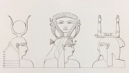 Thebe, Louqsor, Närbild