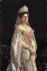 Tsarina Alexandra Fjodorovna (1872-1918).
