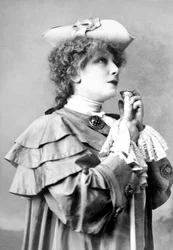 Storbritannien : Skådespelerskan Sarah Bernhardt