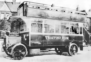Storbritannien: Trafford Park Bus. Eccles, c1910