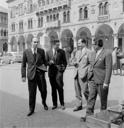 Diverse händelser: mord i Alleghe (Belluno): Dino Conti, Sergio Saviane, avv. Massenz Campeis, avv. Gasperin - 1960