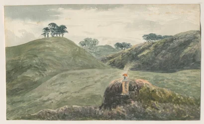 Walton-on-the-Hill - Cannock Chase: vattenfärgsmålning och [? 1800-talet]