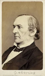 William Ewart Gladstone, engelsk liberal statsman, ca 1870-talet