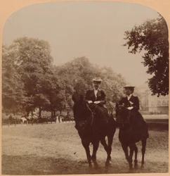 An Early Morning Ride, Rotten Row, Hyde Park, London, England, 1896.