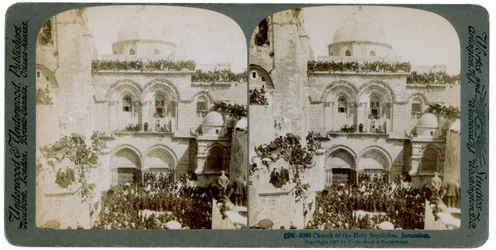 Heliga gravens kyrka, Jerusalem, Palestina, 1897.