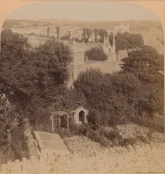 General View of Truro, Cornwall, England, 1900.
