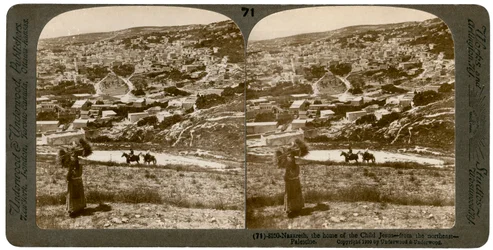 Nasaret, sett från nordost, Palestina, 1900.