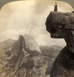 Med utsikt över Natures Grandest Scenery - från Glacier Point N.E. Yosemite Valley, Cal., 1902.