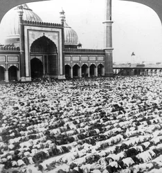 Ber i Jumma Musjid, Delhi, Indien, 1904.