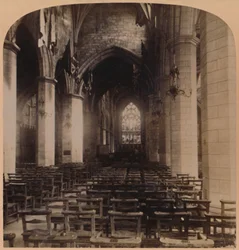 St. Giles Cathedral, Edinburgh, Skottland, 1896.