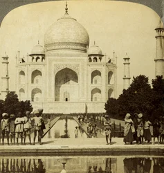 Taj Mahal, Agra, Uttar Pradesh, Indien.