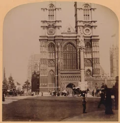 Westminster Abbey, London, England, 1896.
