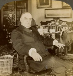 William McKinley, USA:s 25:e president, 1900
