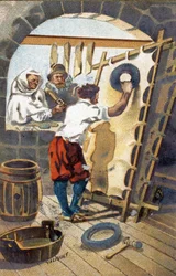 En parruttillverkare 1575.