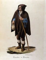 En bonde från Camastra-regionen på Sicilien.