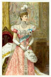 Alexandra, prinsessa av Wales, ca 1900