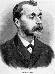 Alphonse Bertillon (1853-1914), fransk forskare, skapare av antropometri.