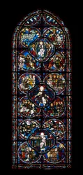 Ambulerande fönster (målat glas
