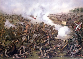 Amerikanska inbördeskriget (1861 - 1865): Battle of Five Forks (Virginia) 1 april