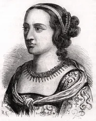 Anne av Frankrike, känd som Lady of Beaujeu (1461 - 1522).