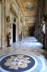 Arkitektur: utsikt över Palace of the Grand Masters of the Order of Malta i Valletta (La Valletta), Malta (foto)