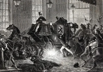 Felice Orsinis attack mot Napoleon III den 01/01/1858 - i "" L