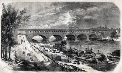 Auteuil Viaduct (Point du Jour Bridge) 1867