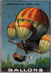 Ballonger ballonger av aero flotille de Paris