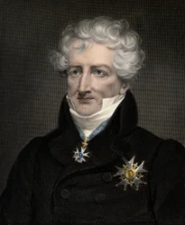 Baron Georges Cuvier (1764-1823) - gravyr - 1800-talet